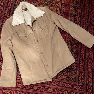 Men’s vintage Levi’s corduroy Sherpa trucker